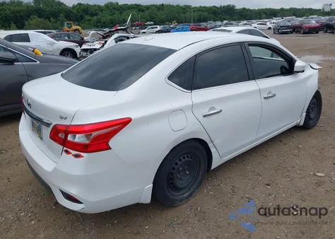 2016 Nissan Sentra Sv from USA, damaged, VIN 3N1AB7AP3GL678485